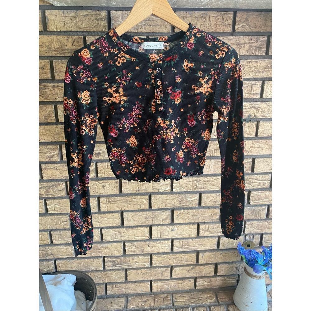 ‎Popular 21 Cropped Longsleeve